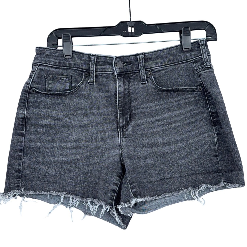 Universal Thread Denim Shorts Womens 2/26 Cotton Blend Gray